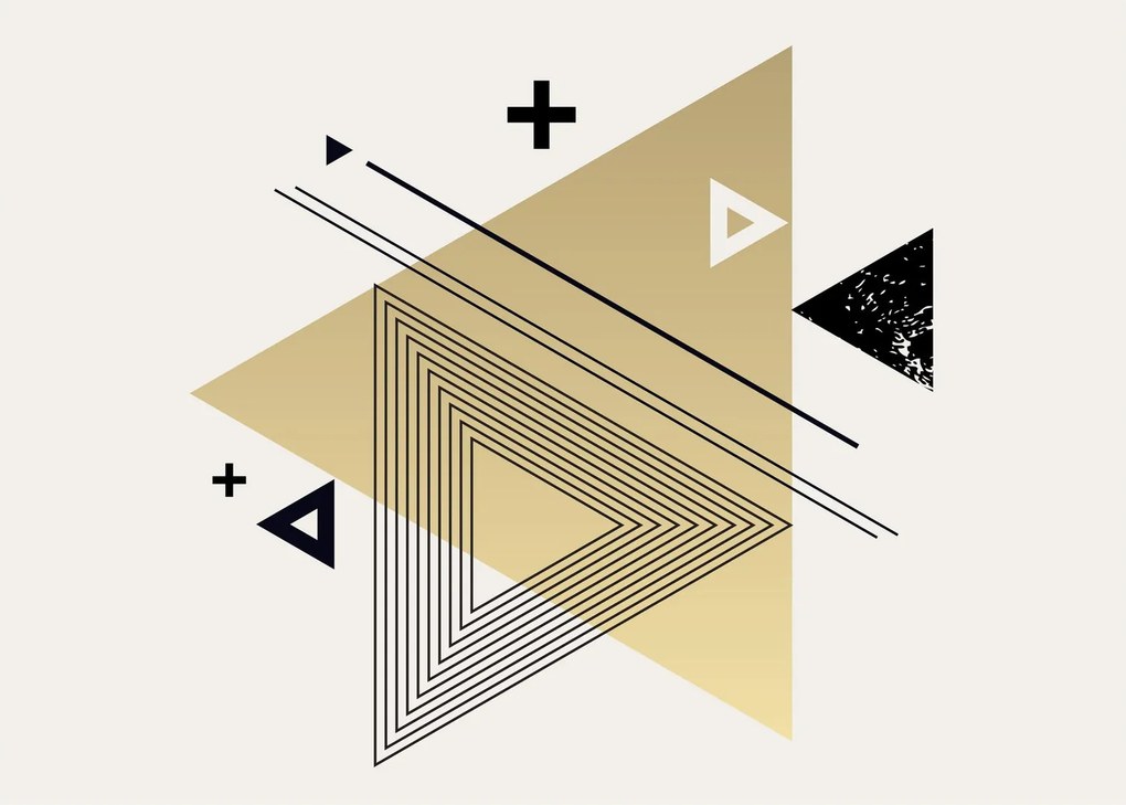 Tablou - Forme geometrice N⁰4 (70x50 cm)