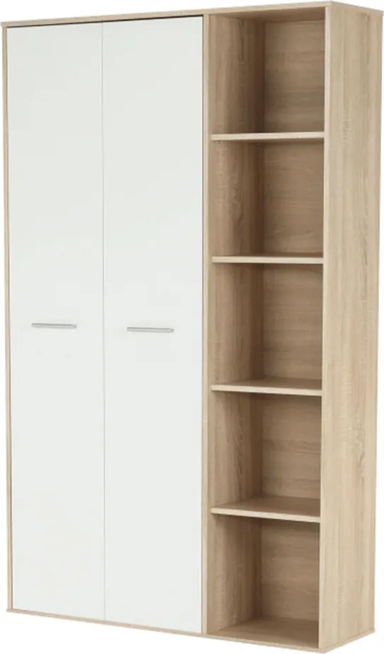 Dulap, stejar sonoma/alb, MAURUS NEW MA52