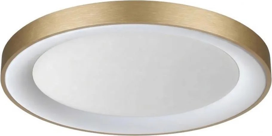 Ideal Lux - Plafonieră LED PLANET, 29W, 230V, CRI 90, Ø 60 cm, alamă