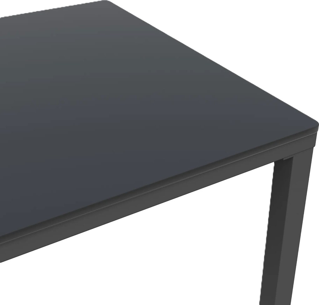 Set mobilier de grădină 4-5 locuri, Gri | Aosom Romania