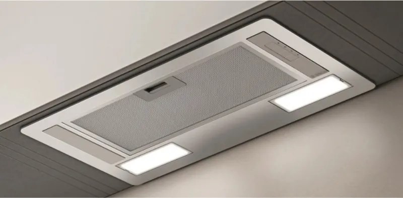 Hota de bucatarie incorporabila Elica Era C IX 52, 146 W, 52 cm, Clasa D, 368 m³/h, Iluminare LED, Otel inoxidabil