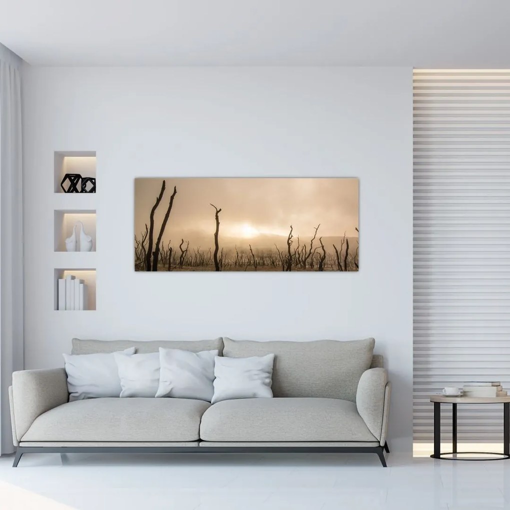 Tablou - Copaci goi (120x50 cm)