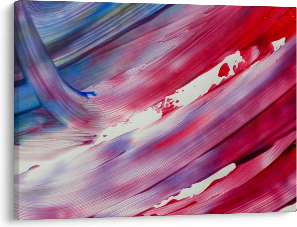 Tablou - culorile rozalbaste (70x50 cm)