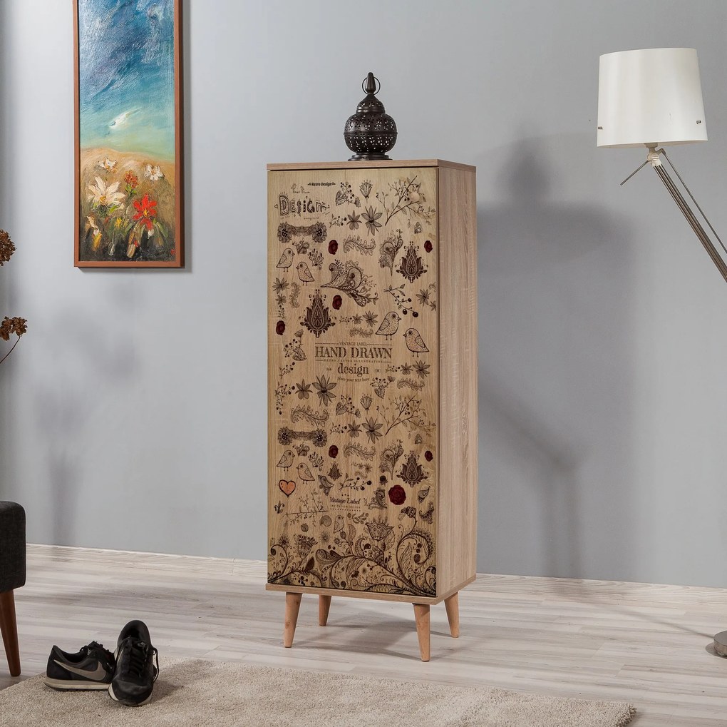Dulap pentru pantofi Feliz 731 (stejar sonoma). 1063299