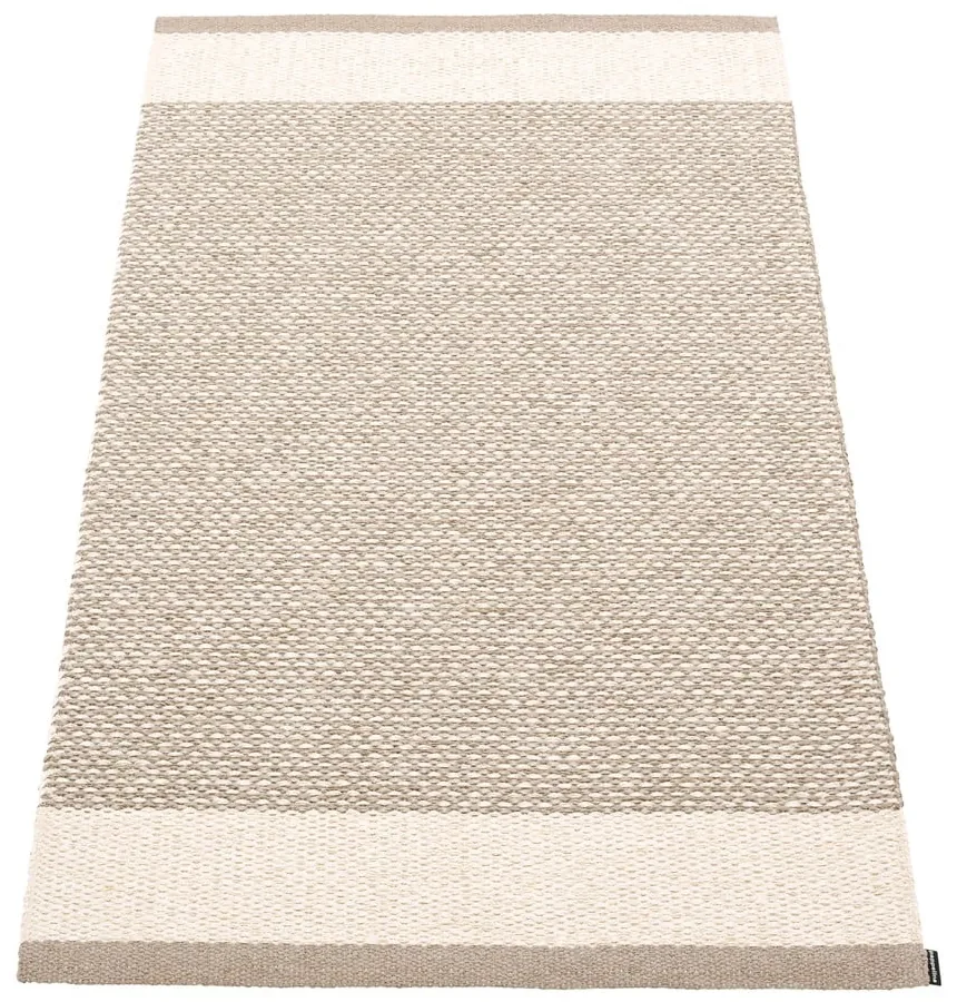 Covor pentru exterior și interior bej 85x160 cm Edit Mud Vanilla – Pappelina