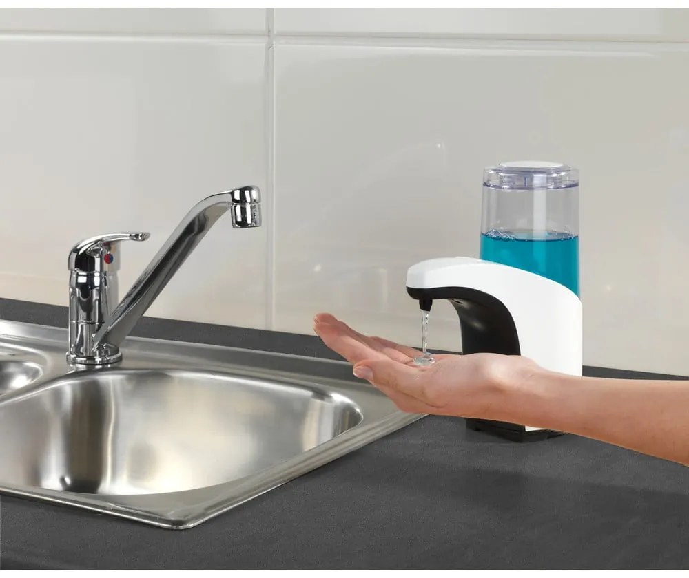 Dozator cu senzor pentru săpun Wenko, alb