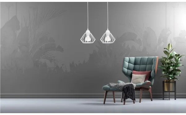 Lustră pe cablu CEED 2xE27/60W/230V