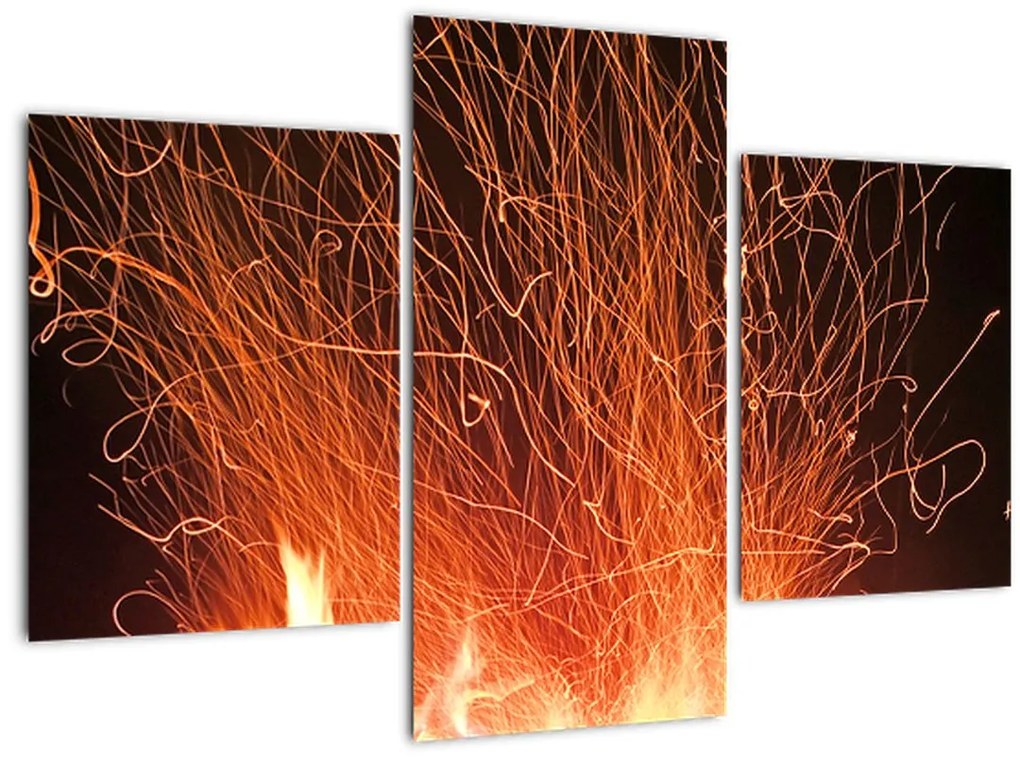 Tablou cu focul (90x60 cm)