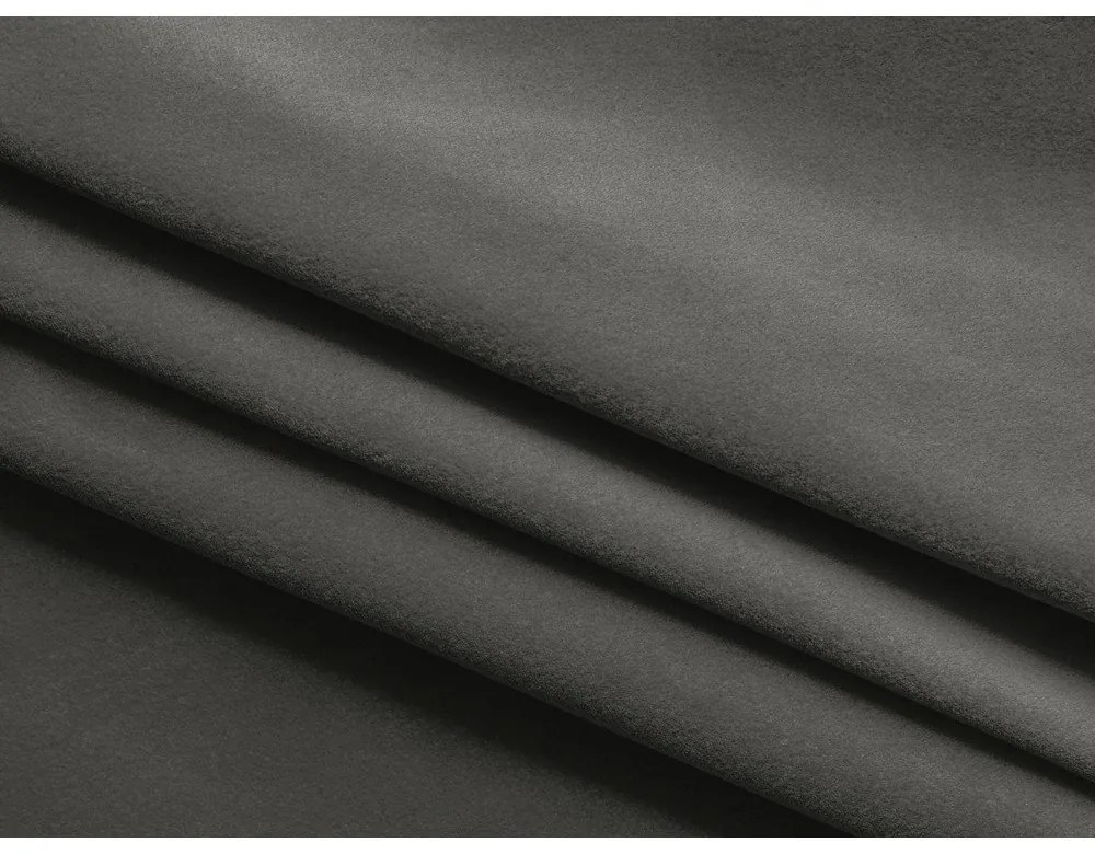 Colțar gri cu tapițerie din catifea Ekahi – Makamii