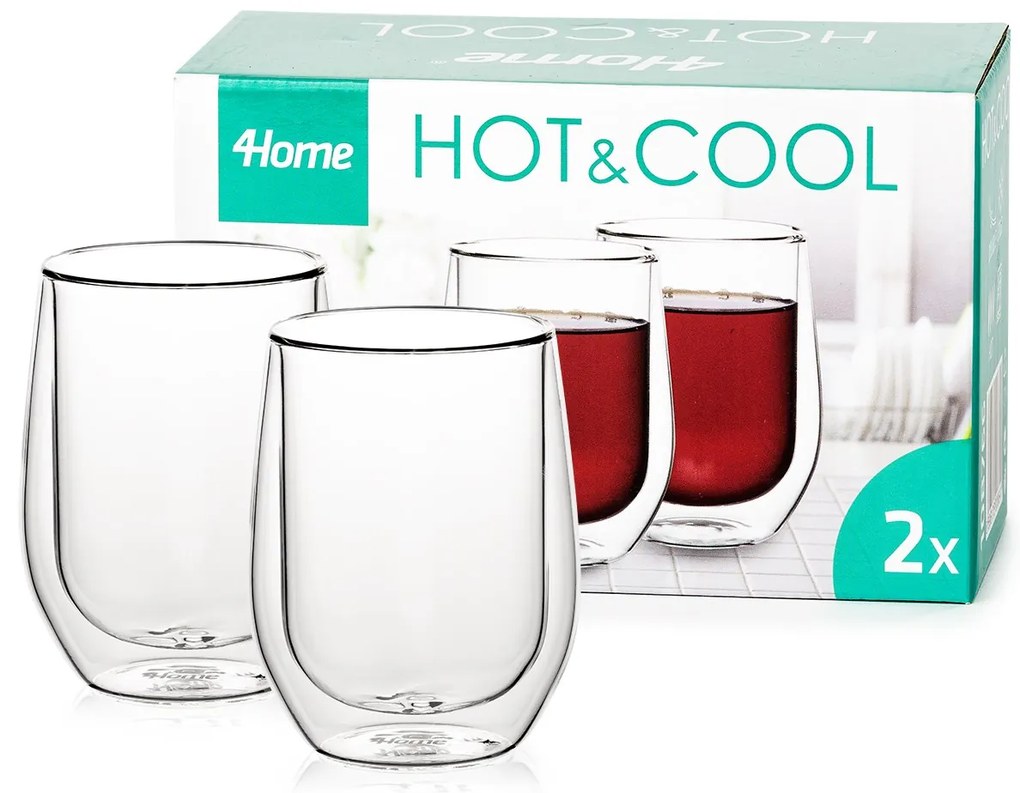 Pahare termo 4Home Classic Hot&Cool 300 ml, 2 buc.