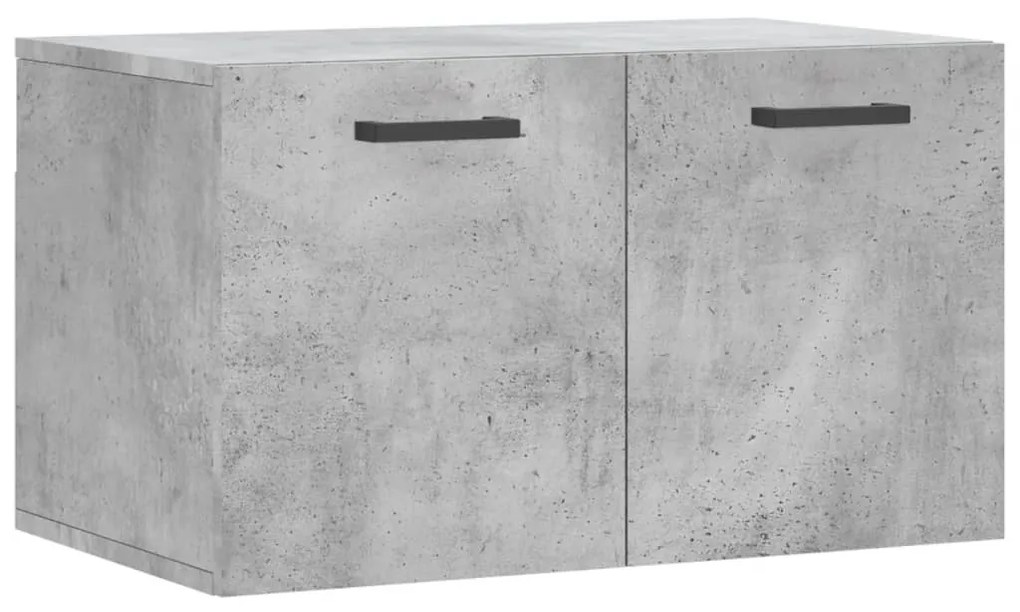 830024 vidaXL Dulap de perete, gri beton, 60x36,5x35 cm, lemn prelucrat
