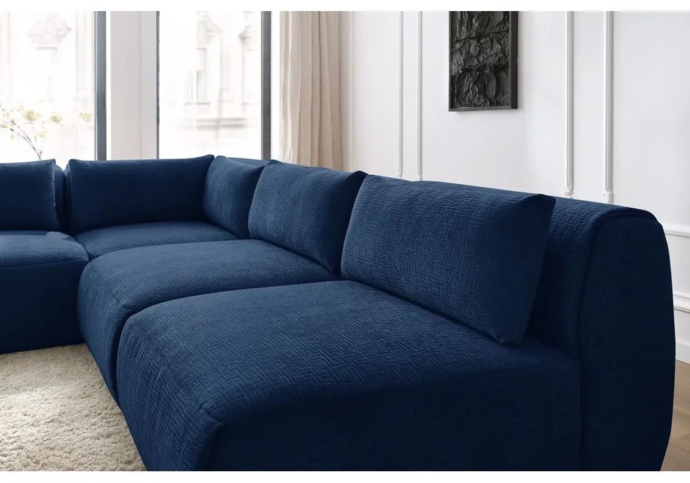 Colțar albastru închis (cu colțar variabil) Jeanne – Bobochic Paris