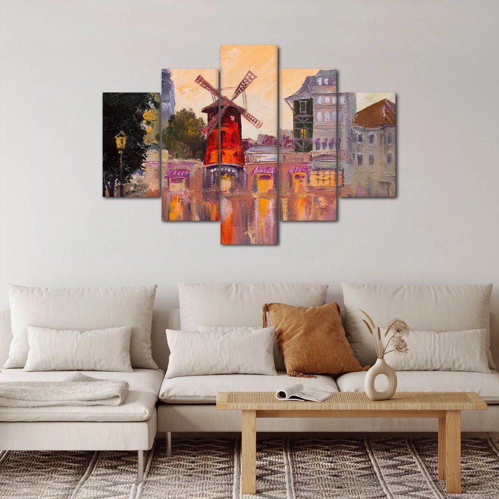 Tablou - Moulin rouge, Paris, Franța (150x105 cm)