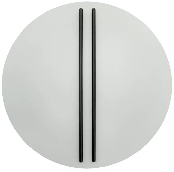 Plafoniera LED 30W 3000K BLACK STICK-GREY ZB-2575
