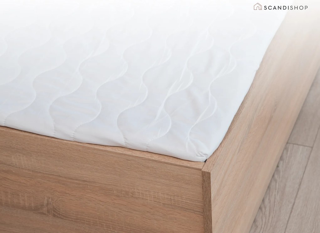 Saltea de spuma DELUXE 140 x 200 cm Protectie saltea: Incluzine protectia de saltea