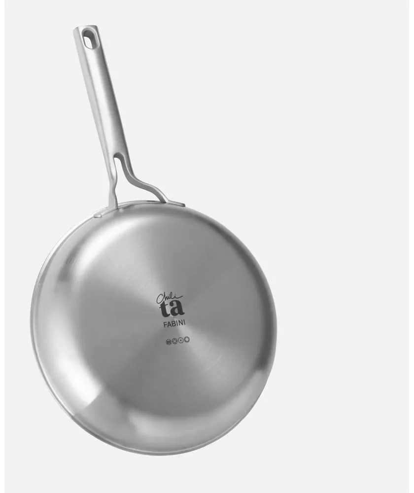 Tigaie cu suprafață antiaderentă din oțel inoxidabil ø 26 cm Chili Ta – FABINI