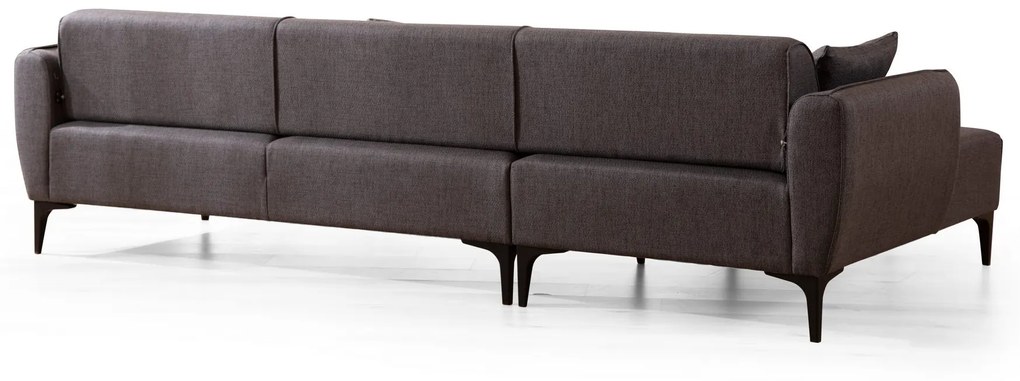 Canapea de colț Belissimo Left - Dark Grey