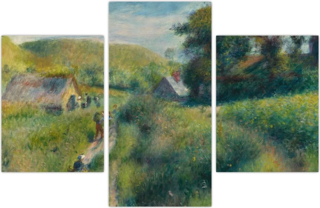 Tablou - Auguste Renoir, The Mussel Harvest, reproducere (90x60 cm)