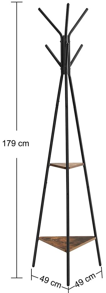 Cuier negru COLAME