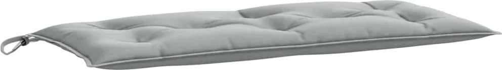 vidaXL Pernă bancă de grădină, melanj gri deschis, 100x50x7 cm, textil