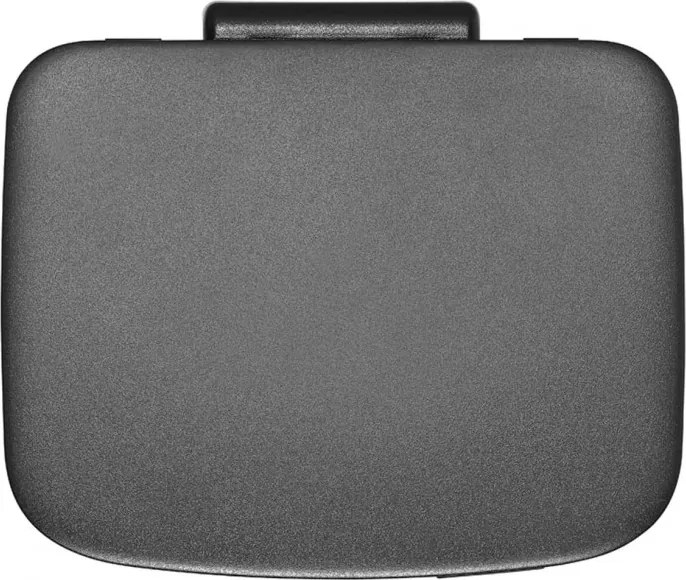 Cos de gunoi Brabantia Bo Small 1006632, 7 l, Deschidere lina si silentioasa, Baza antiderapanta, Rezistent la amprente, Otel inoxidabil/Mat