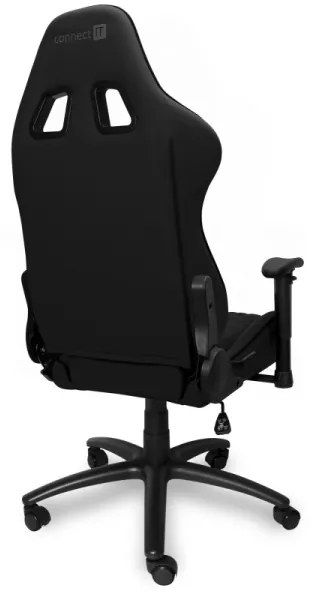 Scaun pentru jocuri video CONNECT IT CGC-1200-BK Monaco Pro negru