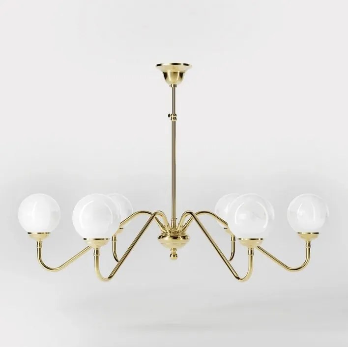 Candelabru din alama stil modern Art Deco Incanto