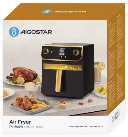 Friteuză cu aer cald Aigostar 8l 1700W/230V