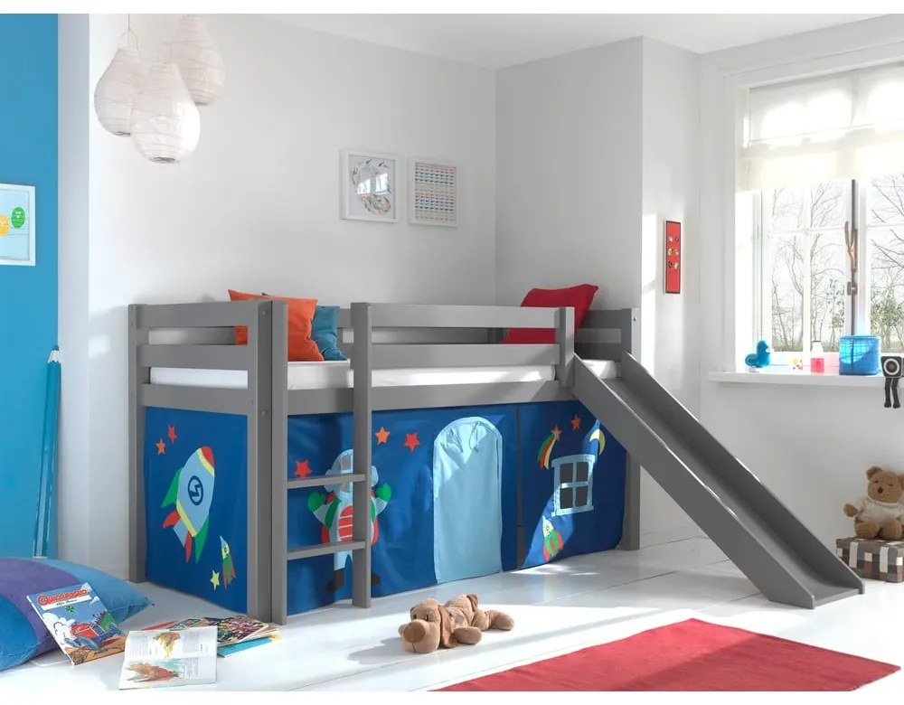 Draperie pentru copii pentru pat 3 buc. 195x75 cm Astro – Vipack