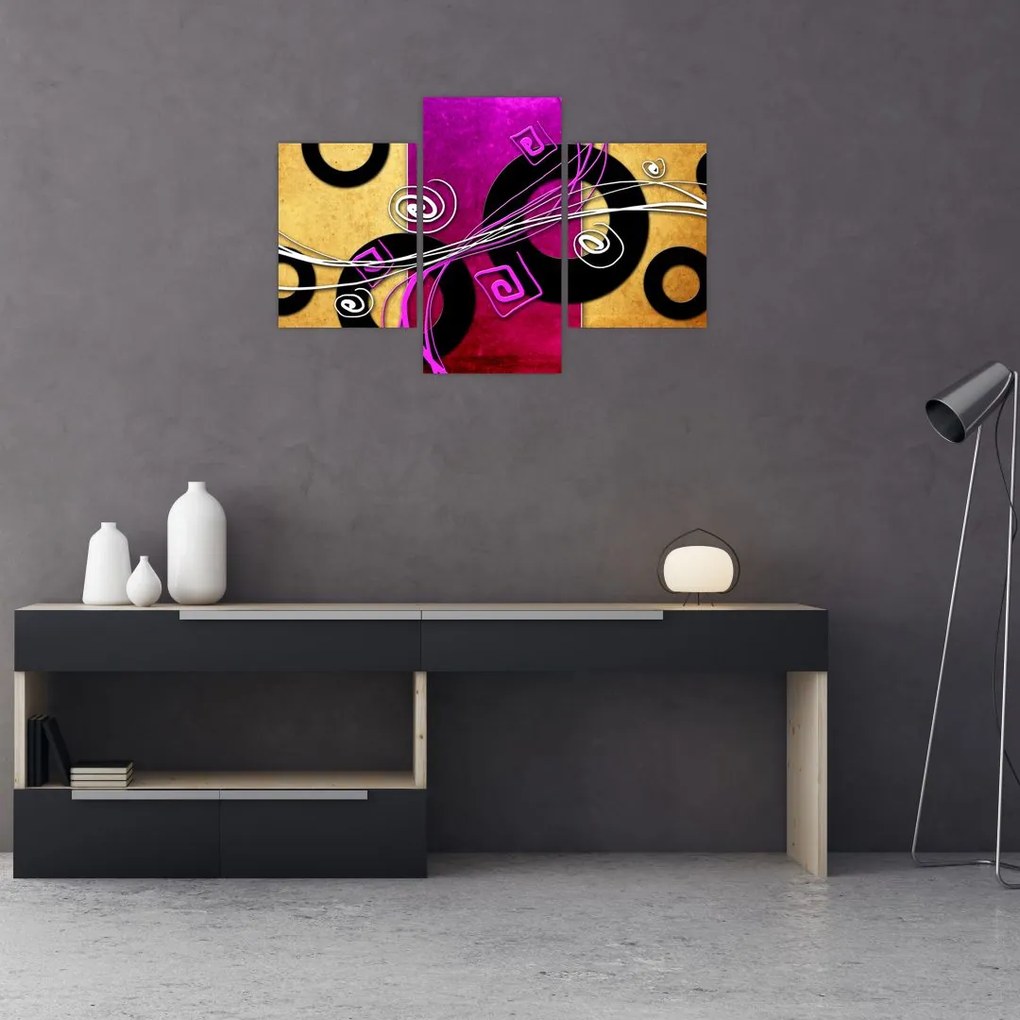 Tablou abstracției (90x60 cm)