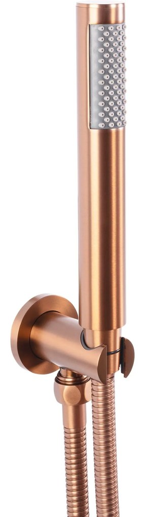 Set de duș incastrat Rea LUNGO COPPER BRUSH + BOX cu termostat