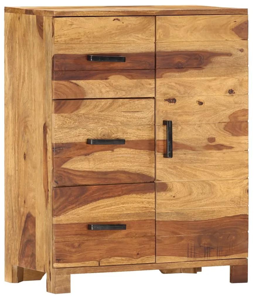 Servanta, 58 x 30 x 75 cm, lemn masiv de sheesham