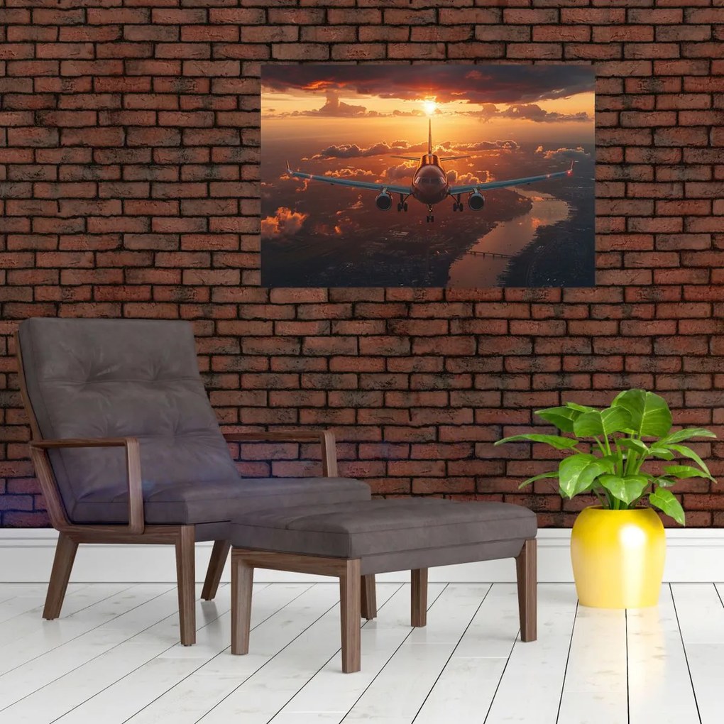 Tablou - Avion de transport (90x60 cm)