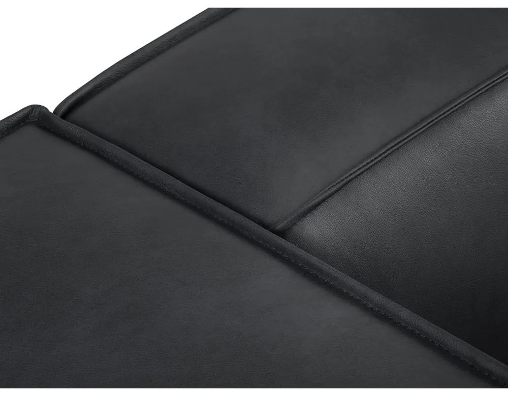 Fotoliu albastru închis cu tapițerie din piele Madame – Windsor &amp; Co Sofas