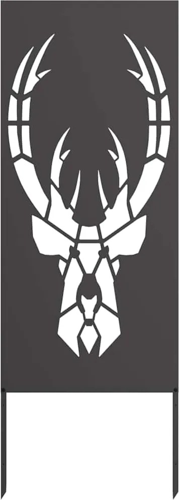 vidaXL Ecran de intimitate pentru grădină Negru 50 x 140 cm