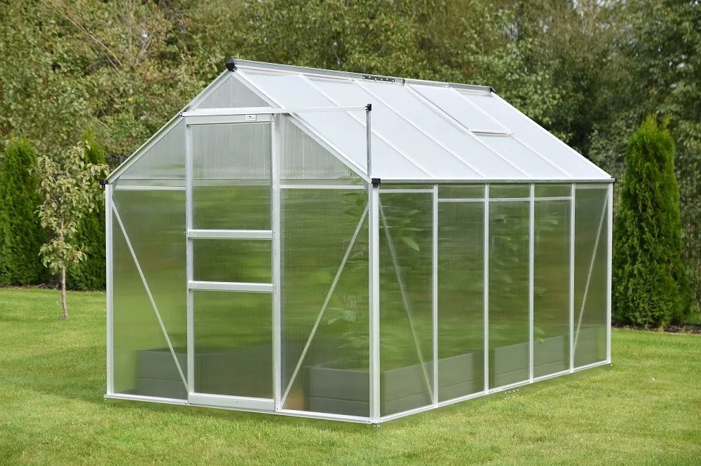 Seră de legume din aluminiu Azalia 1,9 x 3,12 m CoverTech
