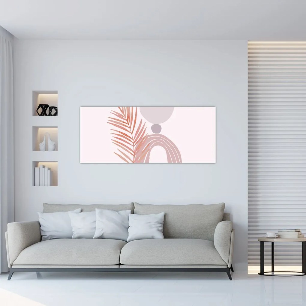 Tablou - Minimalism violet N⁰1 (120x50 cm)