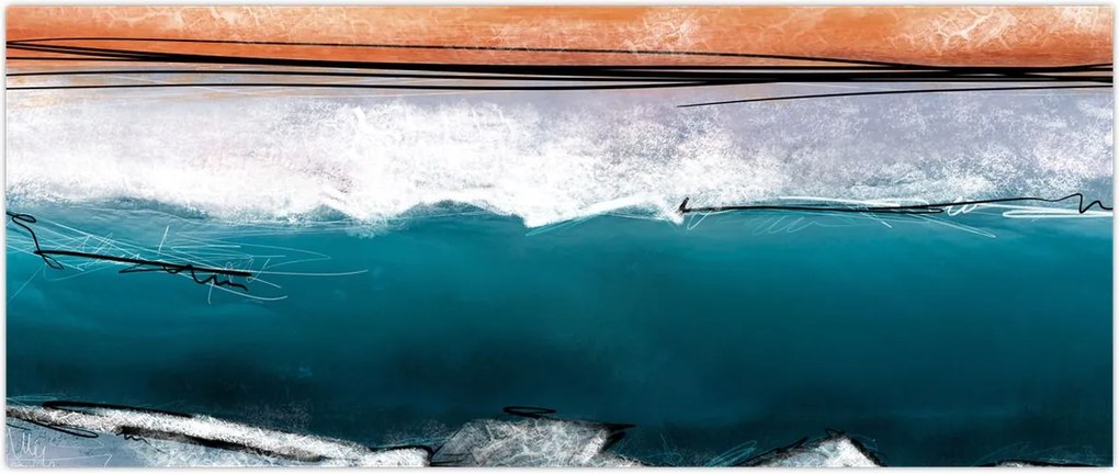 Tablou - Abstracție (120x50 cm)