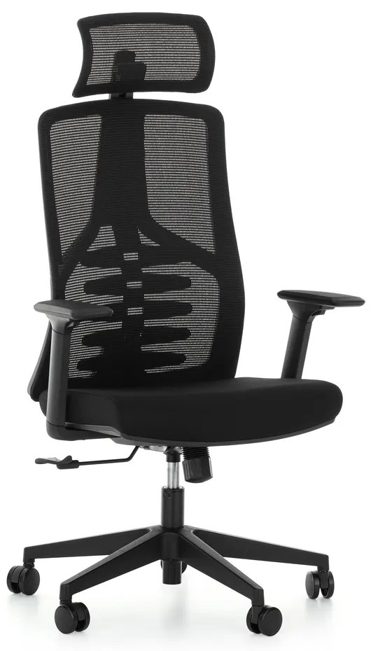 Scaun de birou Taurino, negru
