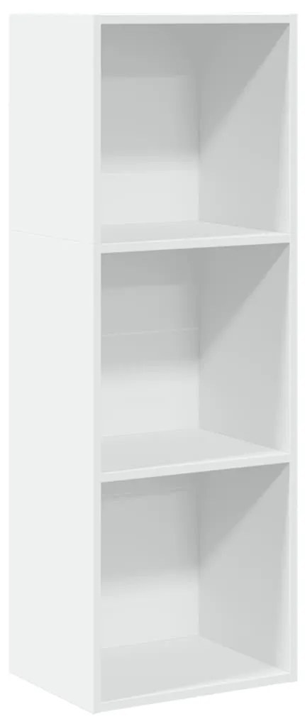 857867 vidaXL Bibliotecă, alb, 40x30x114 cm, lemn prelucrat