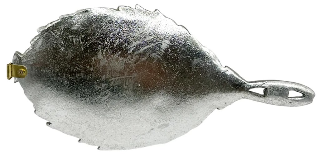 Oglinda de mana VICTORIA, Argintiu, 11x23cm