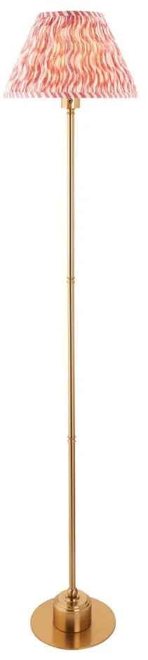 Endon 114786 - Lampă de podea LED reîncărcabilă cu dimmer BURLEY LED/1,5W/5V alamă/roz