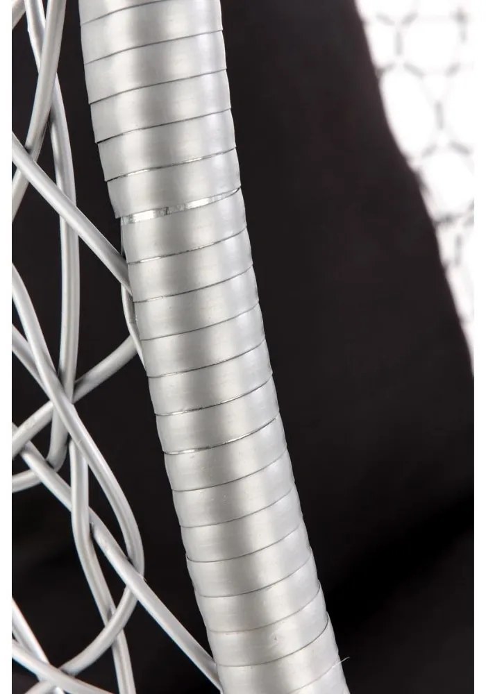 Scaun suspendat Eggy, negru