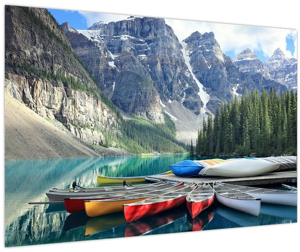 Tablou - Moraine Lake (90x60 cm)