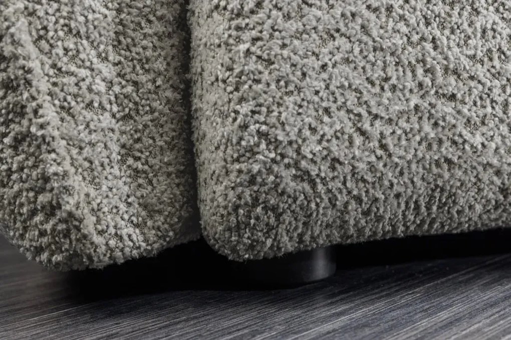 Canapea mare, Tesatura boucle gri, ROYAL 295cm