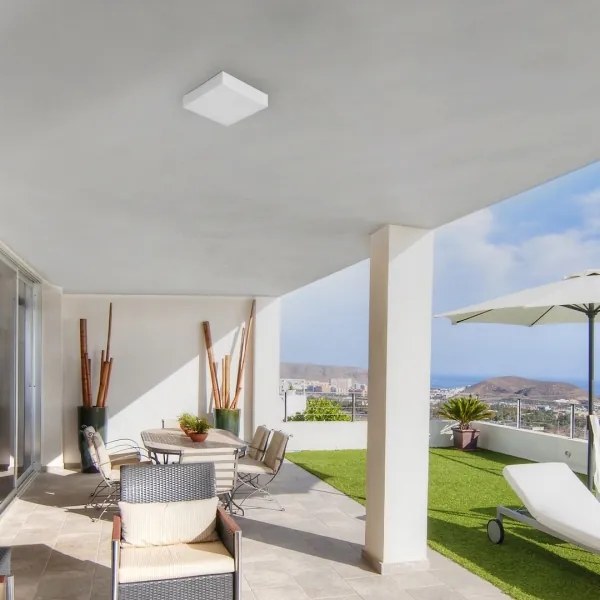 Rabalux - Plafonieră LED 24W/230V, 2800-6000K, IP44, alb