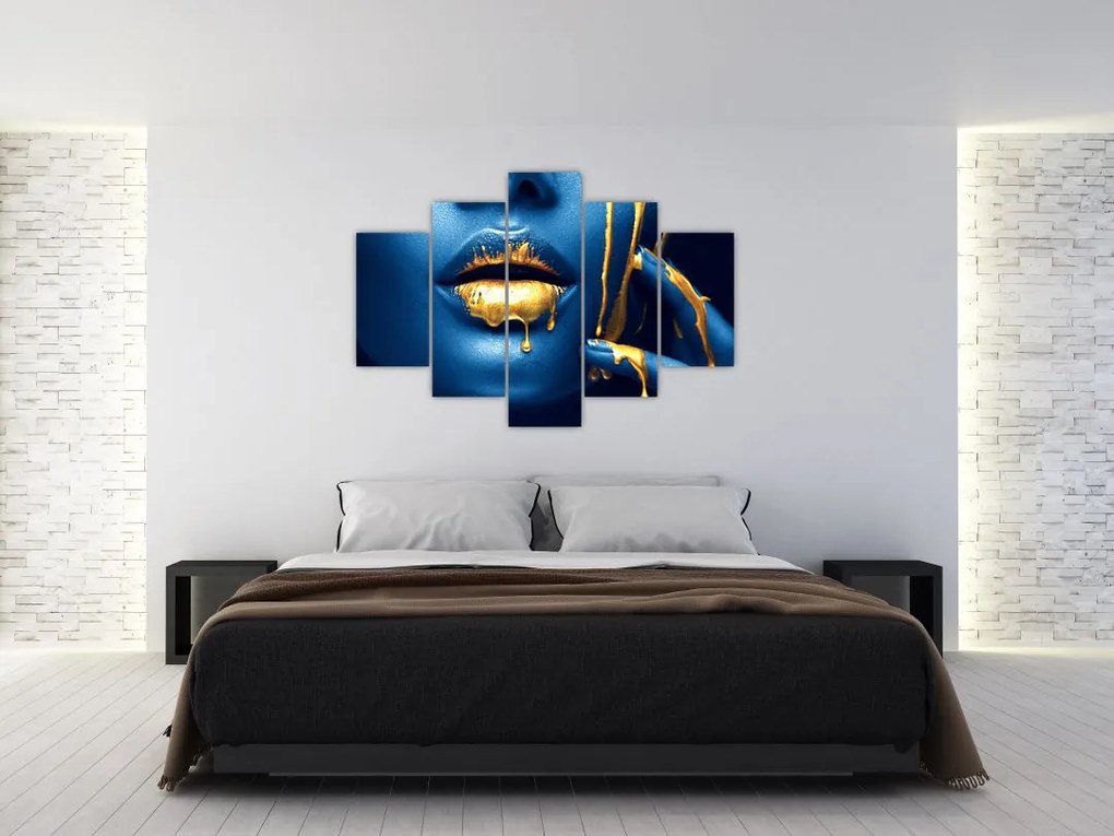 Tablou cu fața omeneaască (150x105 cm)