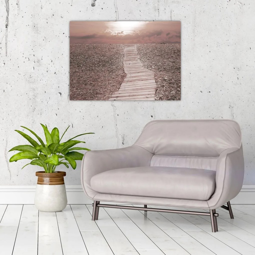 Tablou - Pebble Beach (70x50 cm)