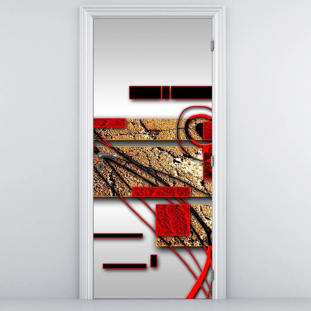 Fototapet pentru ușă - Abstract (95x205cm)