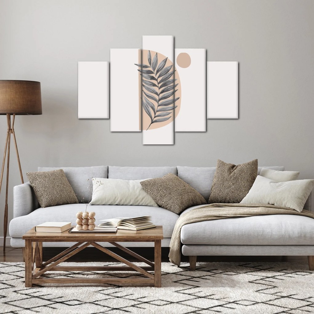 Tablou - Foaie ilustrată N⁰1 (150x105 cm)